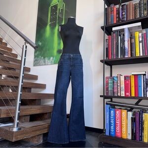 Democracy Dark Blue Flare Jeans